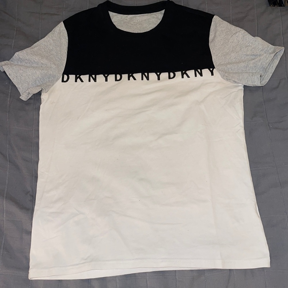 White and black DKNY Tee